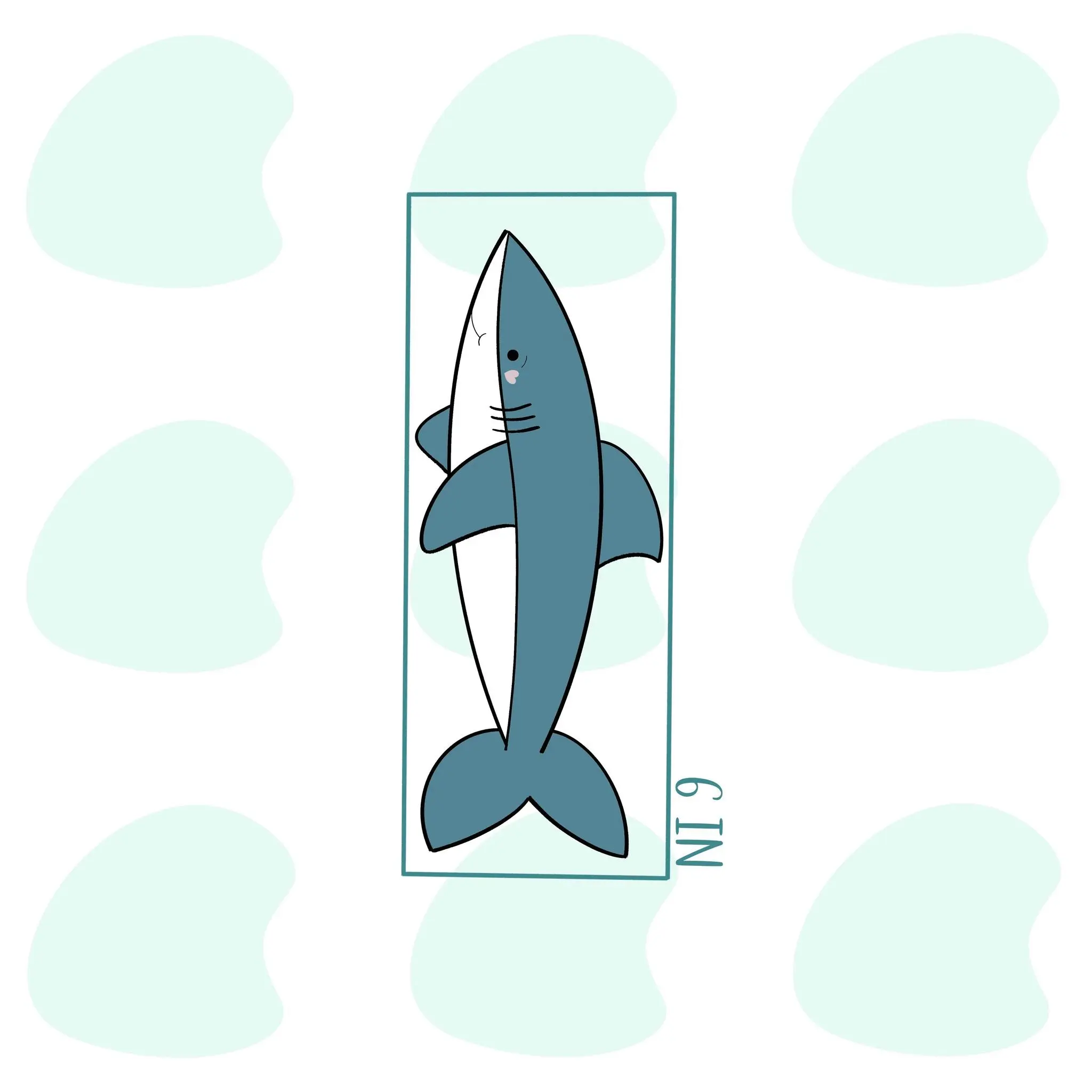 Skinny Shark Stick 6in - Cookie Cutter