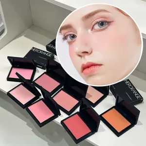 HERORANGE Matte Blush - Soft Natural Finish, Lightweight Powder Blush, Full Coverage, Perfect for Daily Wear and Special Occasions, Vibrant Color Palette, Makeup Paste Form, Highlighter Blush, Glow