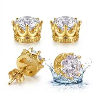 Crown Studs That Make You Look Like Royalty  | Hypoallergenic S925 Silver for Daily Wear