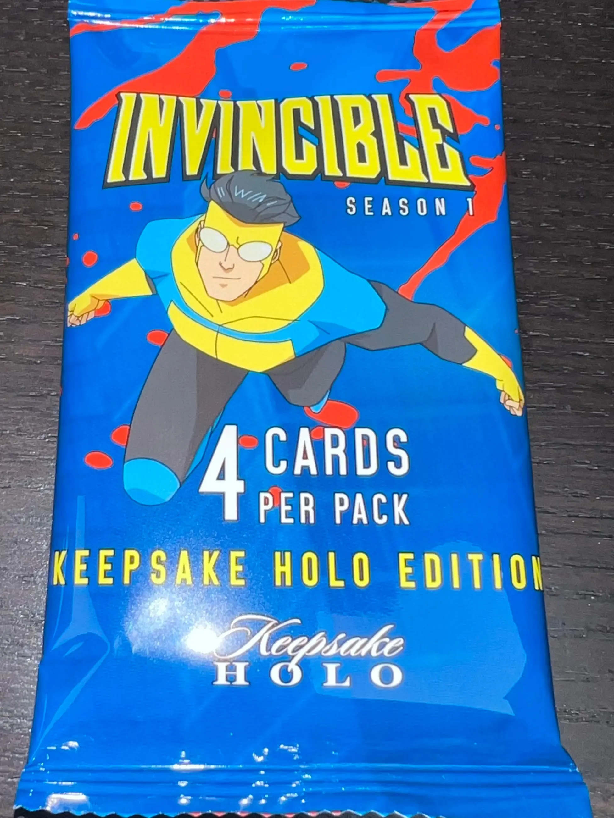 Keepsake Invincible 1st Edition Season 1 Holo Blaster Pack