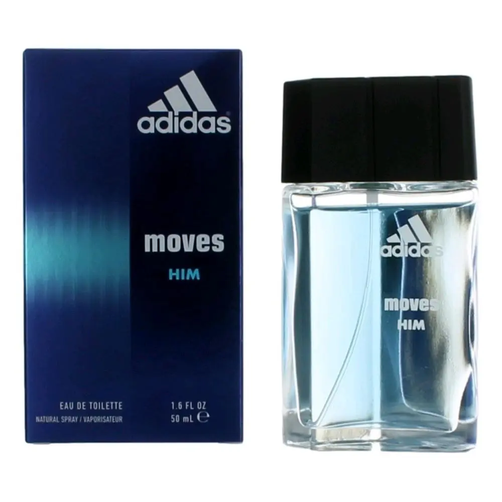 Adidas Moves Eau de Toilette (1.7 oz) for Men, Single Item