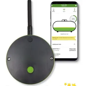 Wireless Oil Tank Level Sensor gauge for Smartphone Notifications with Real-Time Updates and Monitoring