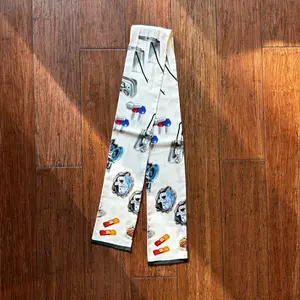 Pre-owned Silk Bag Accessories LOUIS VUITTON Astronaut Confidential Bandeau Scarf