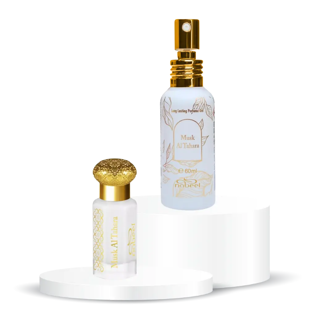 Nabeel | MAT + MAT Gel | Unisex Fragrance | 12 ML - 60 ML | Concentrated Oil | Lily - Violet & Vanilla