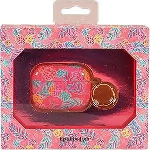 Simply Southern Pineapple Airpod Pro Key Chain Case