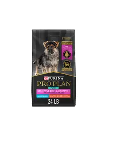 Purina Pro Plan Sensitive Skin and Stomach Large Breed Puppy Food Salmon and Rice Formula - 24 lb. Bag
