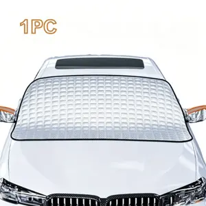 Magnetic Snow Guard Glass Protector, UV Protection, Waterproof, Foldable, Durable Car Front Windshield Cover, All-Season Outdoor Parking Shield