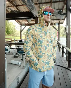 Lightweight Hoodie - Summer Camo