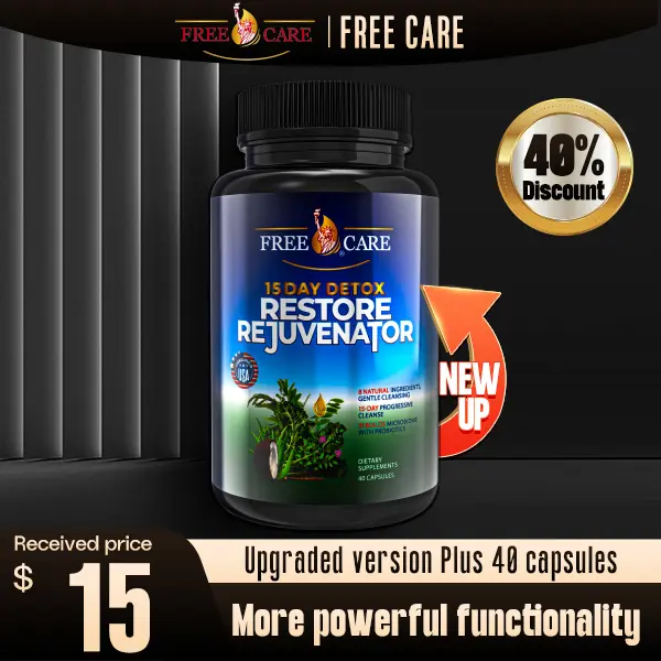 FREECARE Colon Cleanse 15+5Day Upgrade,Advanced Gut Cleanse Detox for Women & Men Fast Natural Laxative for Constipation Relief with Cascara Sagrada, Psyllium Husk, Senna Leaf & Probiotics, Non-GMO