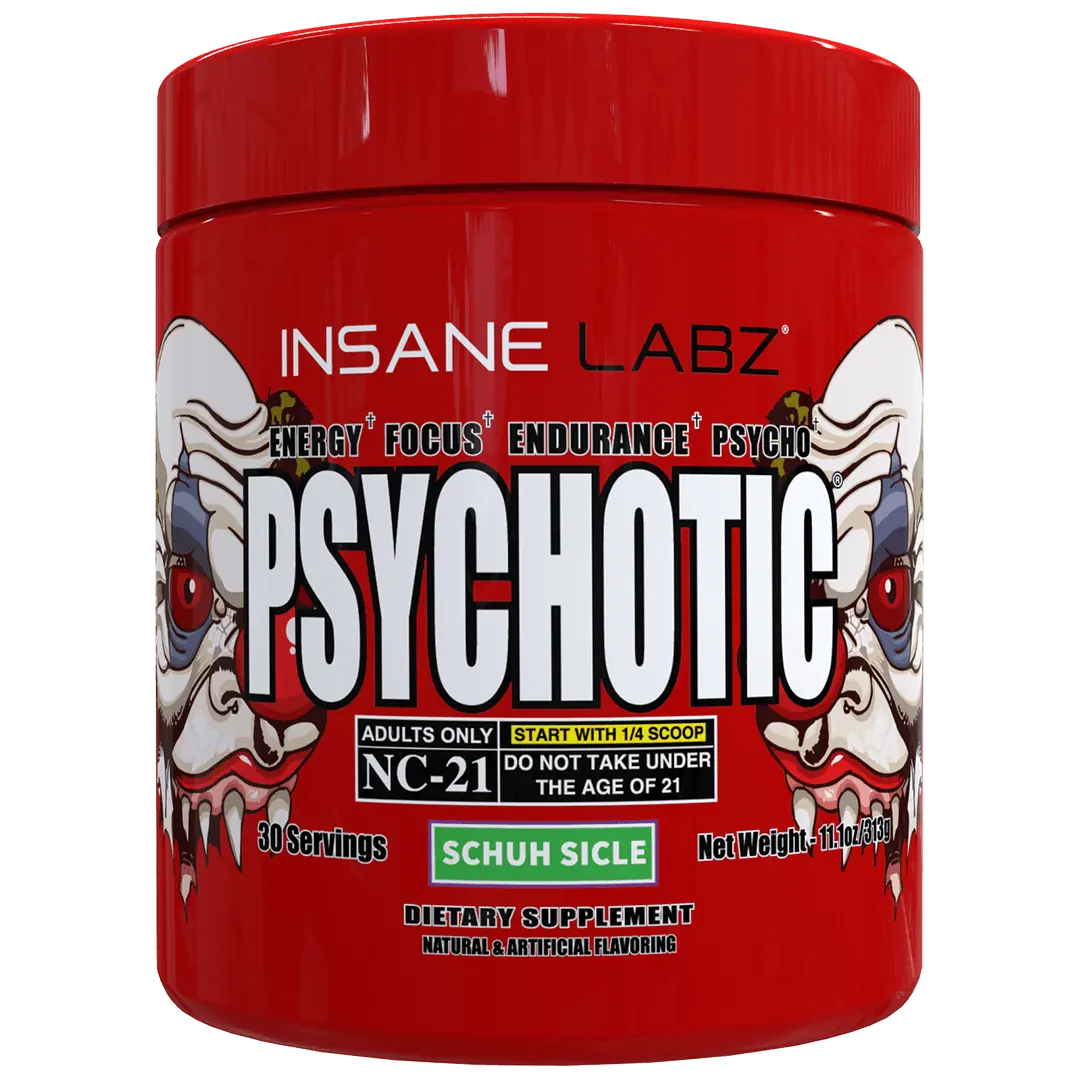 Insane Labz Psychotic NC-21 High Stim Energy Pre-Workout