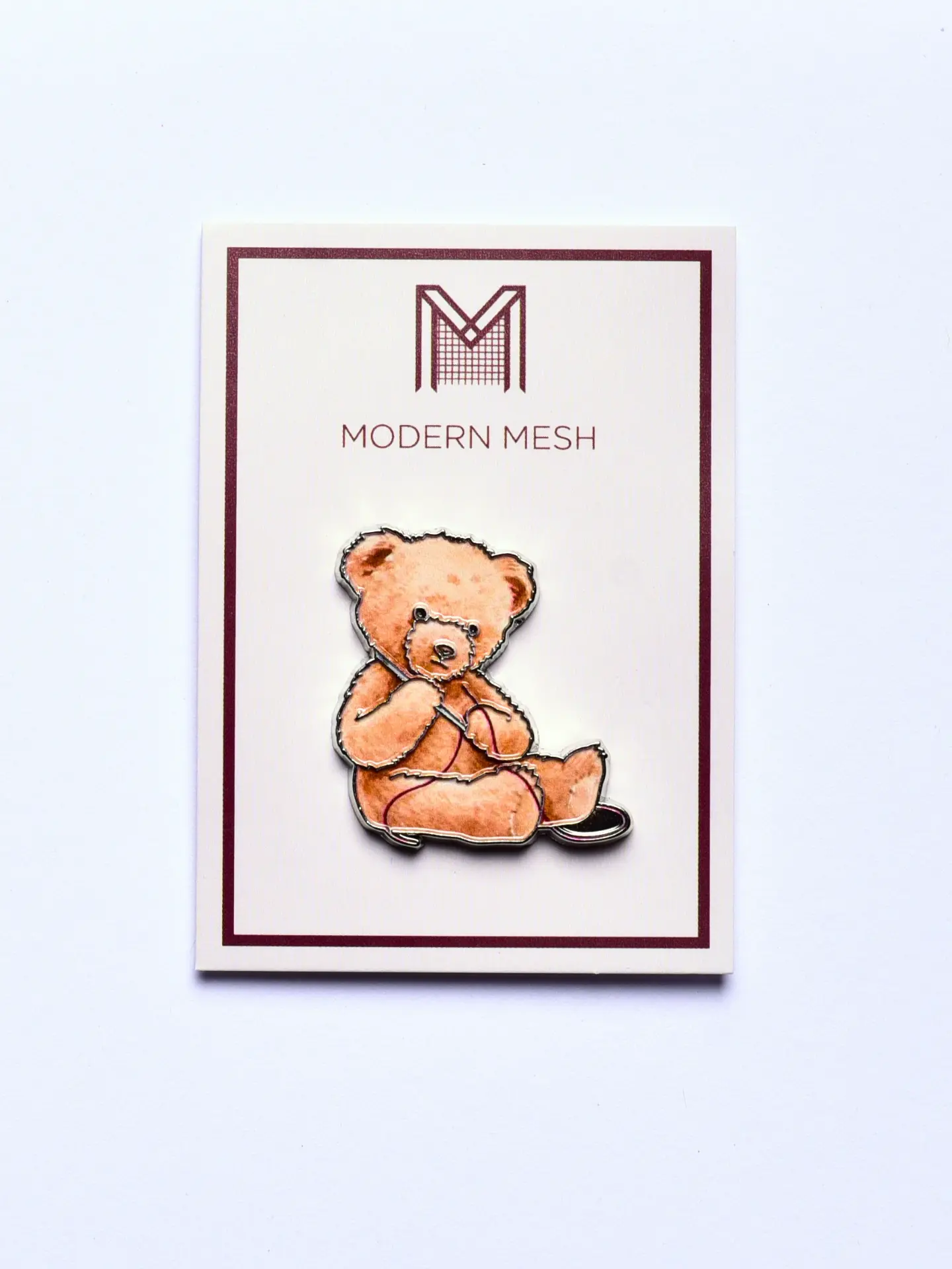Needlepoint Bear Needle Minder
