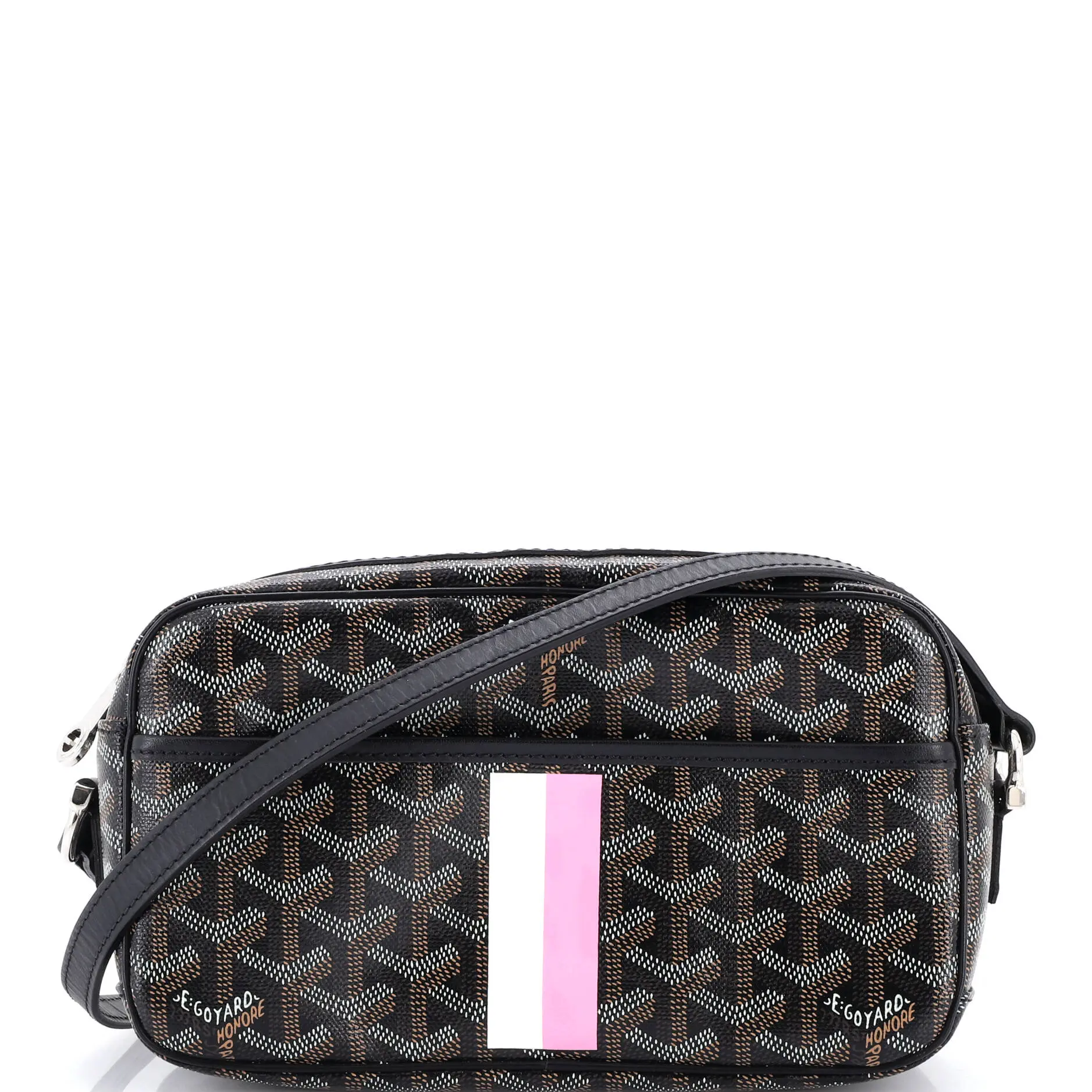 Pre-owned Goyard material Messenger Bags Cap Vert Bag Printed Coated Canvas by Rebag