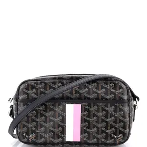 Pre-owned Goyard material Messenger Bags Cap Vert Bag Printed Coated Canvas by Rebag