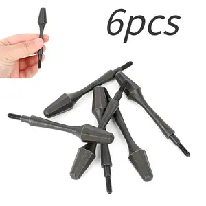 6pcs retro arrows are suitable for composite bows and recurve bows. Common arrow shafts are installed with threaded non-slip design to prevent loosening, suitable for outdoor leisure hunting
