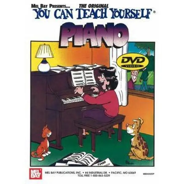 USED-You Can Teach Yourself Piano [With DVD] by Dennis, Matt (Paperback)