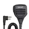 TIDRADIO 2-Pin Handheld Mic with PTT, Walkie Talkie Speaker Microphone Compatible with H3, H8, UV-5R, BF-888S, UV-82, GT-3, UV-B2, BF-F8 Audio Devices, Type H3 H8 Uv-5R