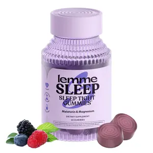 Lemme Sleep Gummies with 5mg Melatonin, Magnesium, L-Theanine, Elderberry, Chamomile & Lavender, Berry Flavor, 60 Count, 30-Day Supply Lemme Sleep Gummies with 5mg Melatonin, Magnesium, L-Theanine, Elderberry, Chamomile & Lavender, Berry Flavor, 60 Count, 30-Day Supply