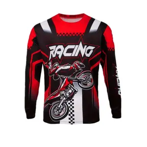 Racing shirts Cycling t-shirt mountain bike jersey downhill jersey bike mtb Team jersey Bicycle shirts Motocross clothes enduro Motorcycle sportswear quick-dry clothing offroad jersey