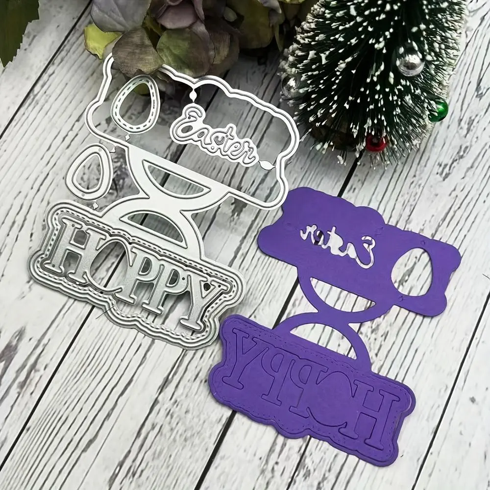 1 Pc Letter-Shaped Metal Cutting Die for DIY Scrapbooking, Photo Cards, Craft Decoration, Compression Die, and Handmade Gifts