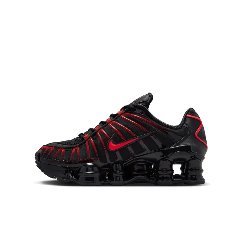nike shox tl in black and silver - TikTok Shop