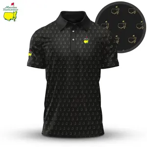Masters Inspired Pattern Golf Polo Shirt 2026, Regular Fit Tropical Half Zip Polo, Quick-Dry Fitted Men's Polo Shirt, Lightweight Spring & Autumn Bird Print Polo, Lightweight Performance Short Sleeve Modern Golf, Men’s Solid Color Summer Polo Shirts