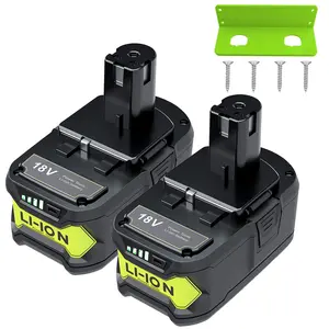 2Pack 7.0Ah Replacement Battery Compatible with Ryobi 18V Battery for Ryobi 18V ONE+ Lithium-ion Battery P102 P108 P100 P197 P189 P105 P107 P113 18 Volt Ryobi ONE Battery