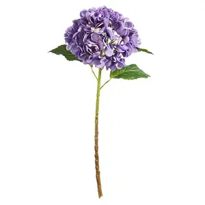 19" Real Touch Purple Hydrangea