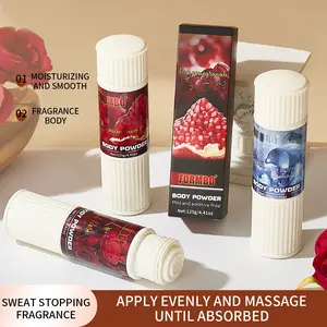 Body Powder - Dry & Absorbent, Cooling Antiperspirant, Odor Eliminating & Long-lasting Dryness, Talc-free Formula, Suitable for All Over Body, Refreshing & Non-sticky, Summer Essential Oil Control & Sweat-absorbing Powder
