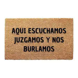 Funny Doormat, Housewarming Gift, Welcome Mat, Spanish Doormat, Tapete En Espanol, Front Door Decor