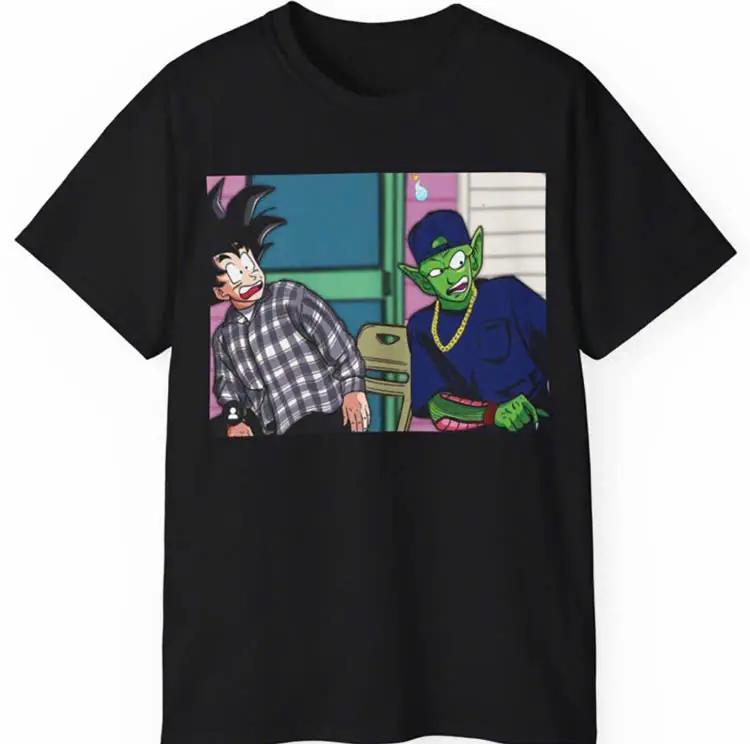 Rare Dragon Ball Goku Small Friday Unisex Anime Shirt Graphic T-Shirt Menswear Top Adult unisex T-shirt