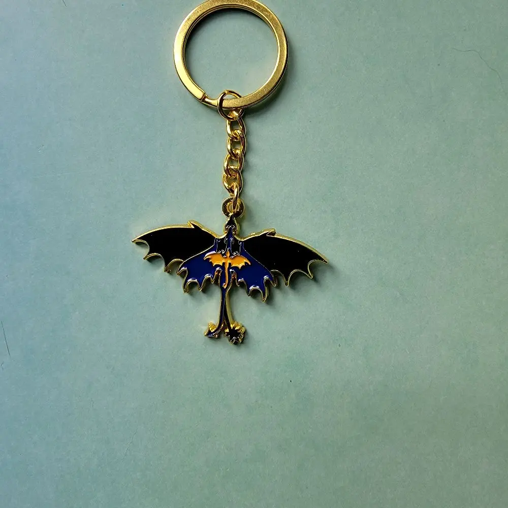 Fourth Wing Keychain Tarin,  Sgaeyl and Andarna
