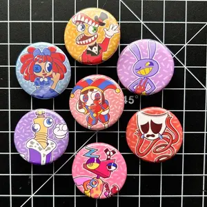 The Amazing Digital Circus Button Pin Badges