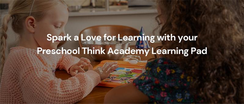 Think Academy Kids Learning Pad - 70 Themes Preschool Alphabet Learning, Educational Tablet Toys Christmas Gift for Ages 3-5