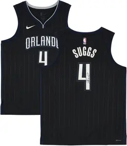 Jalen Suggs Autographed Orlando Magic Black Nike Swingman 2022-2023 City Edition Jersey - Fanatics Authentic Certified