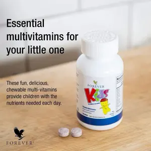 Forever Kids Multivitamins - Essential Chewable Vitamins for Children's Daily Nutrient Needs Supplement