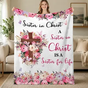 Baptism Gifts for Girl Christian Gifts for Women Faith Inspirational Religious Birthday Gift for Women Christian Throw Blanket, Baptism Gift for Teen Girl, I Am a Child of God Blanket,