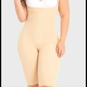 First Stage Knee length covered back , post surgical recover Body Shaper BBL