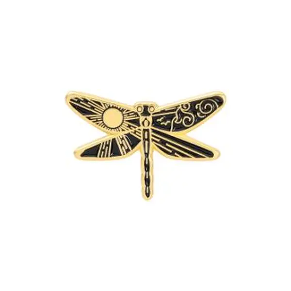 Dragonfly with Sun