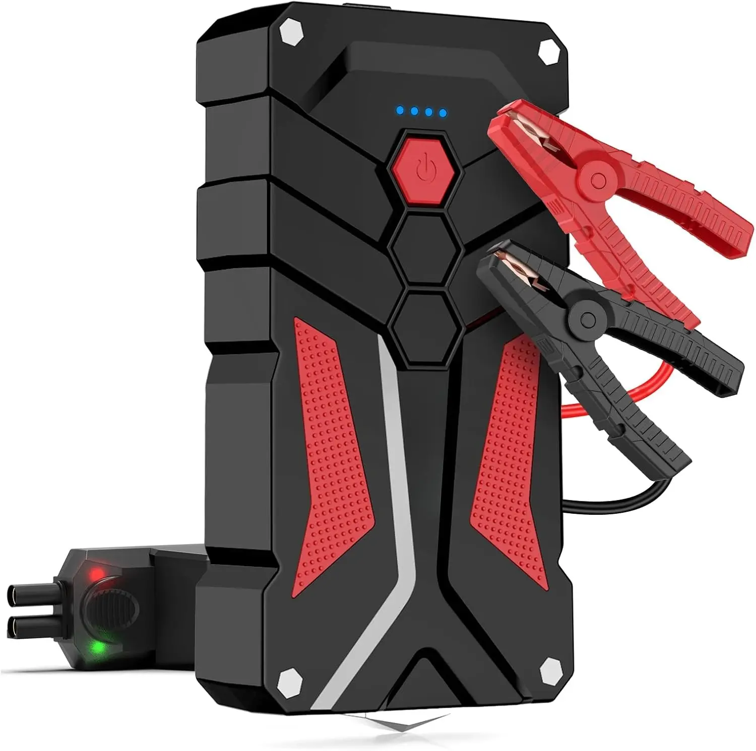 DIBMS Jump Starter Car Jump Starter Auto Battery Booster Pack 5000A Peak 12V with USB-C Quick Charge,Lithium Jump Box with LED Light(Up to 7.0L Gas or 5.5L Diesel Engine)