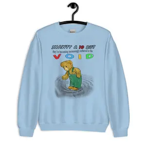 Shawty Void Unisex Hoodie, Cotton, Men's Tops, Comfortable, Stylish Design Casual Crewneck hoodies women