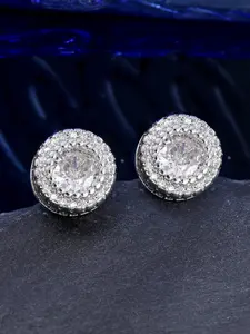 1 Pair Elegant Rhinestone Earrings, Unisex Ethnic Style Jewelry, Perfect for Parties, Weddings, Music Festivals, Graduations, Daily Wear