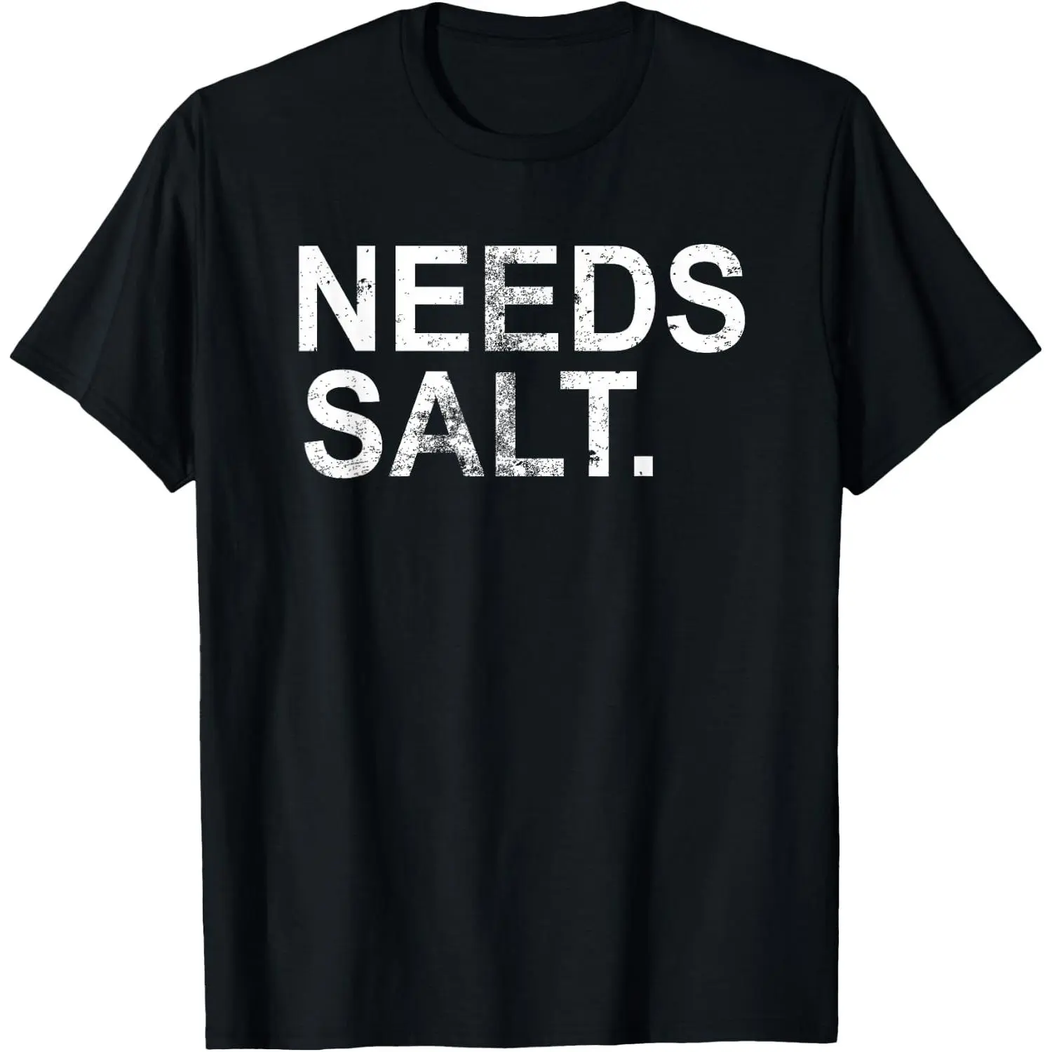 100% Cotton Needs Salt | Funny Cooking Chef T-Shirt