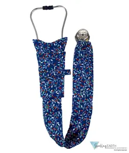 Stethoscope Cover – Stylish and Durable - Twinkle Lights on Blue