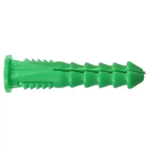 212 MAIN Blue Ribbed Plastic Anchor Set - 8-10-12 x 1.25 in. Multi-Sized Fasteners, 100-Pack Value