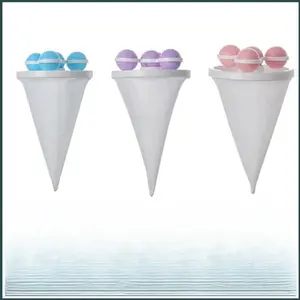 Three-Piece Random Color Washing Machine Filter Lint Remover, Universal Cleaning Floating Lint Remover, Home Use Lint Filter Tool, Laundry Ball