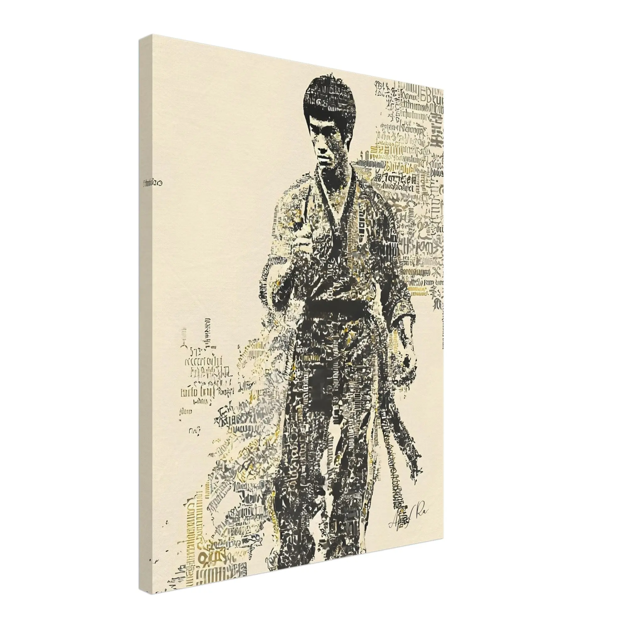 🏆 Bruce Lee Canvas Art 18x24 – Unleash Your Inner Warrior! 🥋
