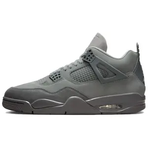 Jordan Air Jordan 4 SE Smoke Grey Men's Mid-Top Retro Basketball Shoes with Comfortable Design Trending Shoes, House White Official Shoes to Get / Maison Mihara Verifiable, with credentials and supporting global authentication