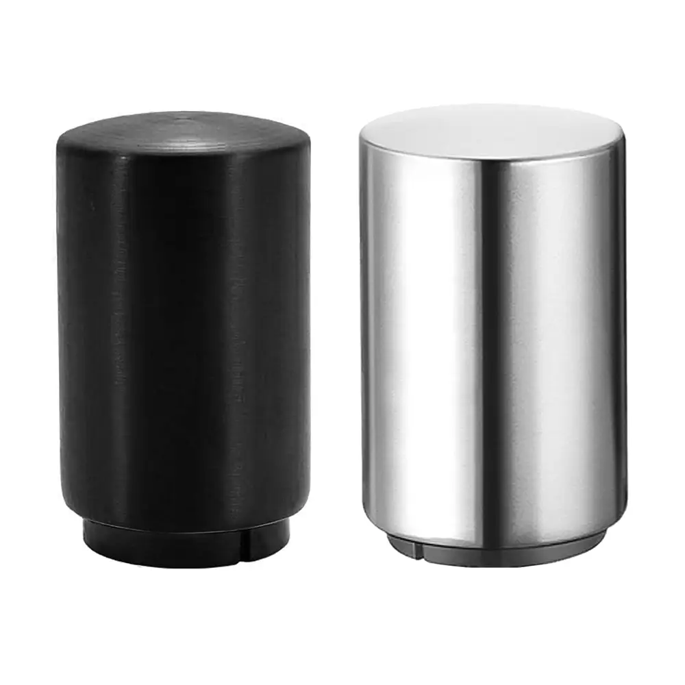 Premium Automatic Beer Bottle Opener (Stainless Steel), No Damage to Caps, Portable Push Down and Pop Off Magnetic Cap Catcher, QUICK Fun Bartender Op