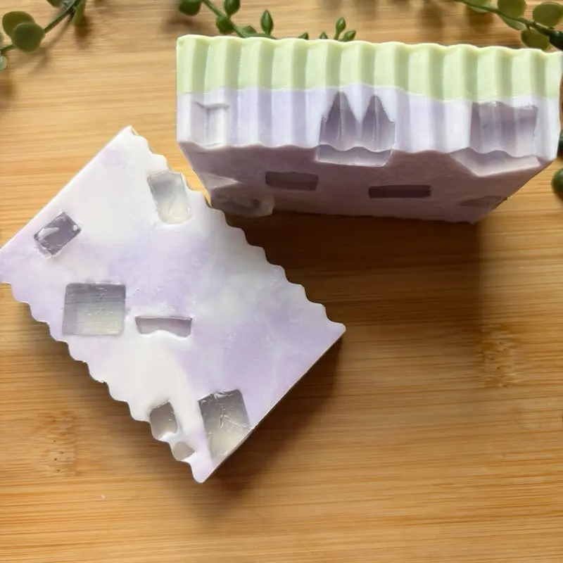 Iced Lavender Matcha Latte Goat Milk Soap Bar, Handmade Artisan Soap, Lavender White Tea Vanilla Sandalwood Soap, Moisturizing Body Cleanser, Gift ideas.