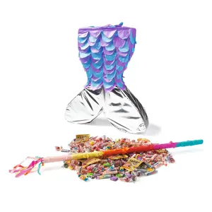 Mermaid Sparkle Tail Piñata Kit - 210 Pc.